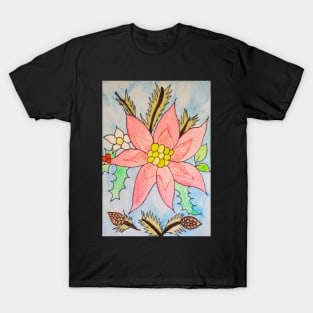 Holiday Floral Blend T-Shirt